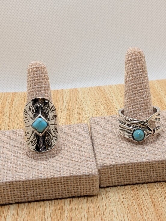 Jewelry - Turquoise Ring Set